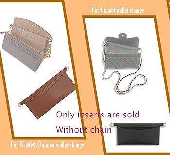 Amazon.com: Lckaey Bag accessories kit wallet chain insert